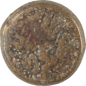 222-204 B.C. Ptolemy IV Large Bronze Zeus Svoronos Main Image