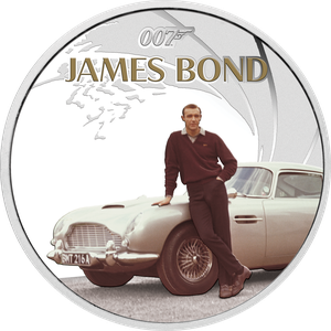 2024 Tuvalu 1 oz. Silver $1 James Bond Main Image