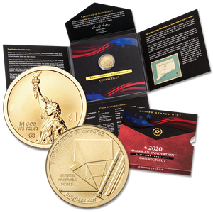 2020-S Connecticut U.S. Innovation Dollar Reverse Proof Main Image