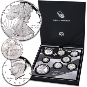 2020-S Limited-Edition Silver Proof Set Main Image