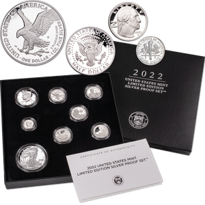 2022-S Limited-Edition Silver Proof Set Main Image