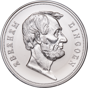 Abraham Lincoln Presidential Silver Medal Main Image