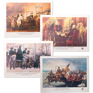 American Bicentennial Souvenir Sheets Set Main Image