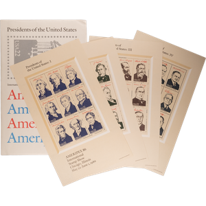 U.S. Presidents Stamp Set Main Image