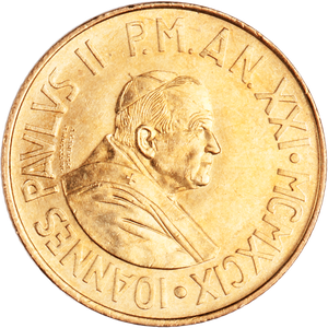 1999 Vatican City Aluminum-Bronze 200 Lire Main Image