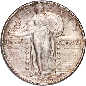 1929-D Standing Liberty Silver Quarter Main Image