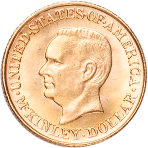 1917 McKinley Memorial Gold Dollar Main Image