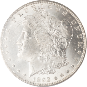 1892-CC Morgan Silver Dollar Main Image