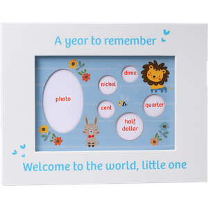 Birth Year Frame - Blue Main Image