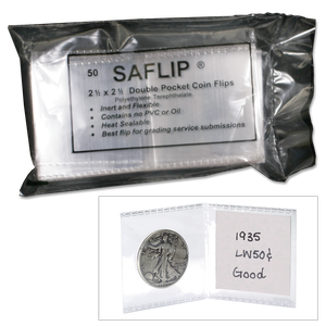 50 2 1/2 X 2 1/2 Saflips w/inserts Main Image