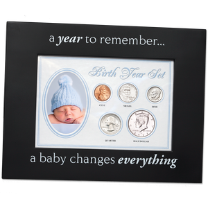 Birth Year Frame - Blue Main Image