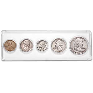 1953 Year Set with Holder (5 coins) Main Image