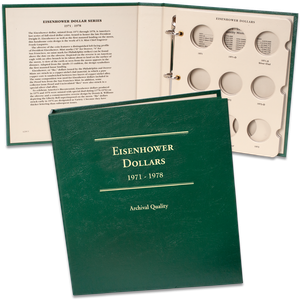 1971-1978 Eisenhower Dollar Album Main Image