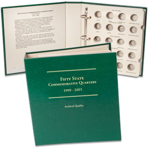 1999-2003 50 State Commemorative Quarter Album, Volume 1 Main Image