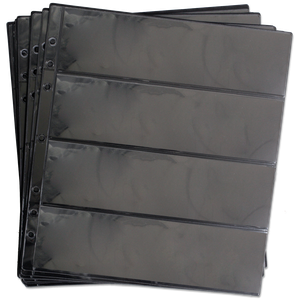 LCC Ten 4-Pocket Paper Money Pages Main Image