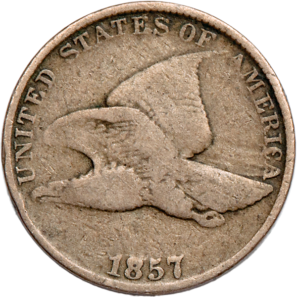 1857 Flying Eagle Cent