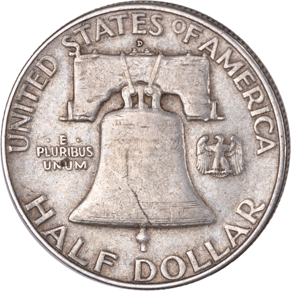1950-D Franklin Half Dollar MS60 | Littleton Coin Company