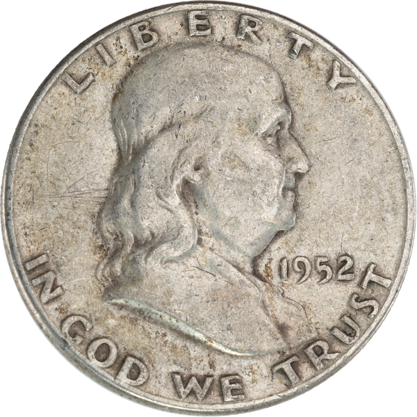 1952 Franklin Half Dollar