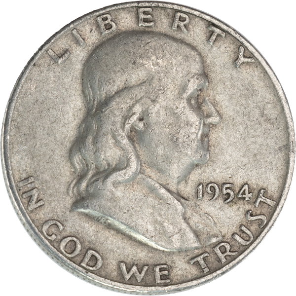 1954-D Franklin Half Dollar