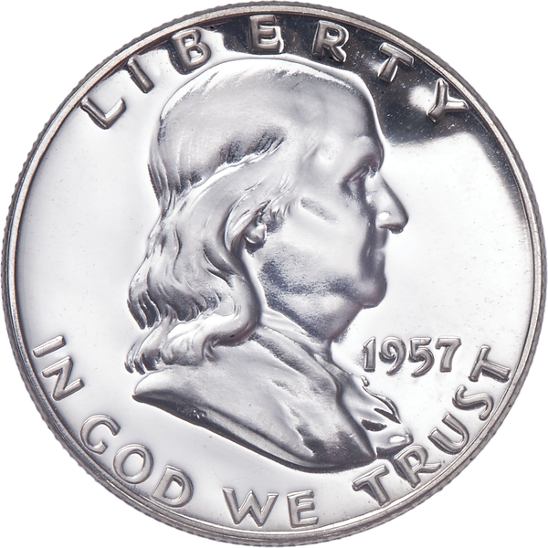 1957 Franklin Half Dollar