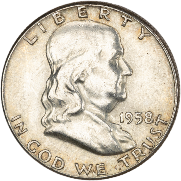 1958 Franklin Half Dollar MS60 | Littleton Coin Company