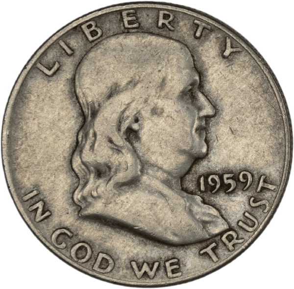1959-D Franklin Half Dollar G | Littleton Coin Company