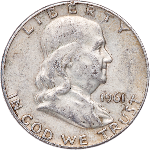 1961-D Franklin Half Dollar CIRC | Littleton Coin Company
