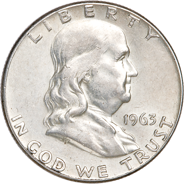 1963 Franklin Half Dollar VF