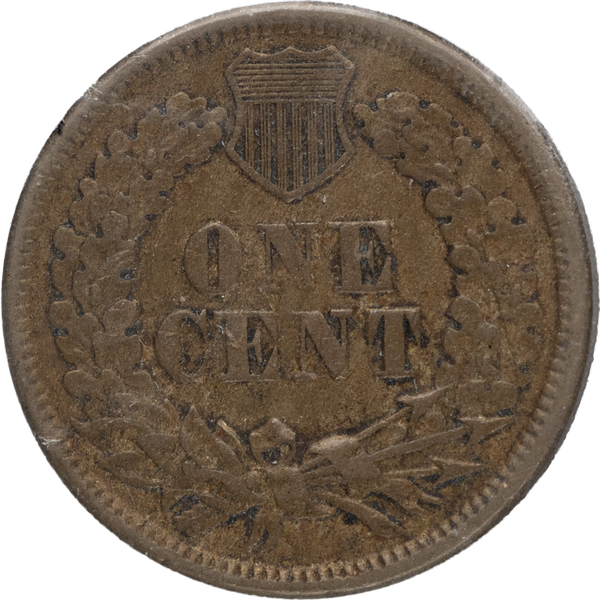 1864 Indian Head Cent, Variety 2, Copper-Nickel VF | Littleton