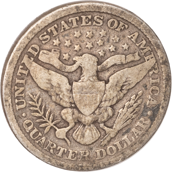1898 Barber Silver Quarter G | Littleton Coin Company