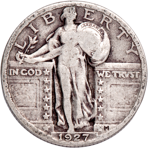 1927 Standing Liberty Quarter VG