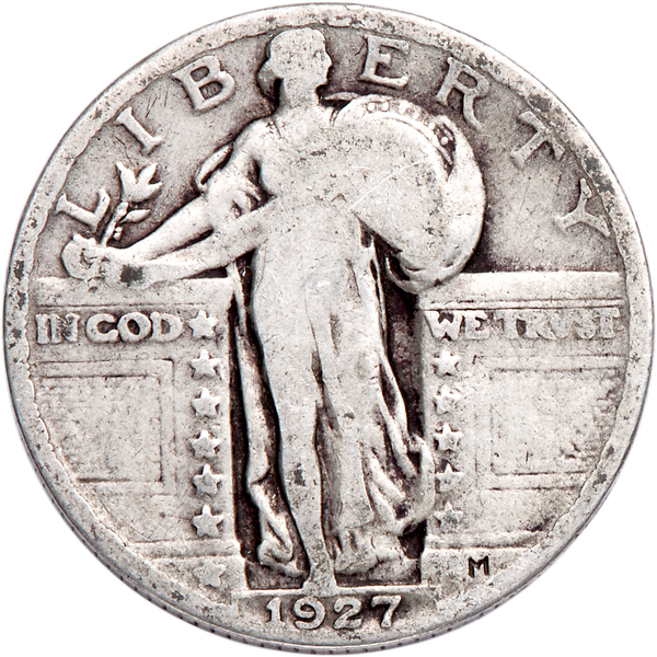 1927 Standing Liberty Quarter CIRC
