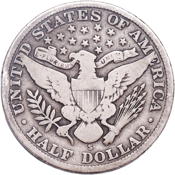 1915-S Barber Half Dollar G | Littleton Coin Company