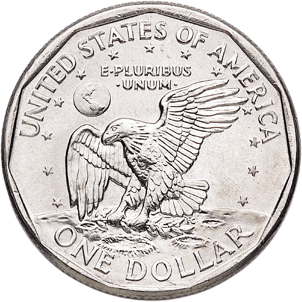 1979-S Susan B. Anthony Dollar, Filled S MS60 | Littleton Coin Company