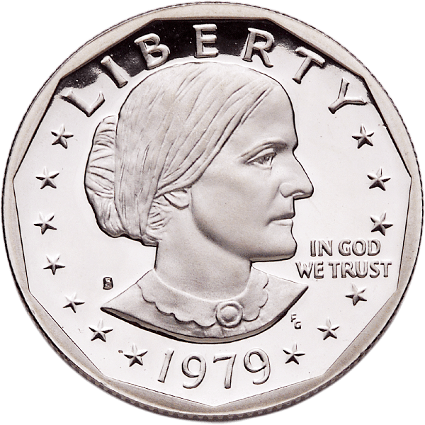 1979-S Susan B. Anthony Dollar, Filled S PR63 | Littleton Coin Company