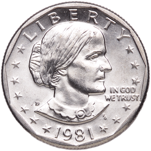 1981-D Susan B. Anthony Dollar