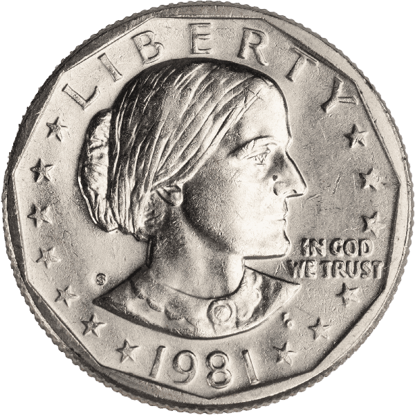 1981-S Susan B. Anthony Dollar MS60 | Littleton Coin Company