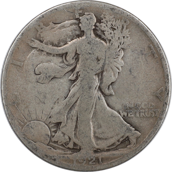 1921-S Liberty Walking Silver Half Dollar | Littleton Coin Company