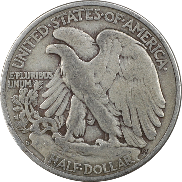 1937-D Liberty Walking Half Dollar F | Littleton Coin Company