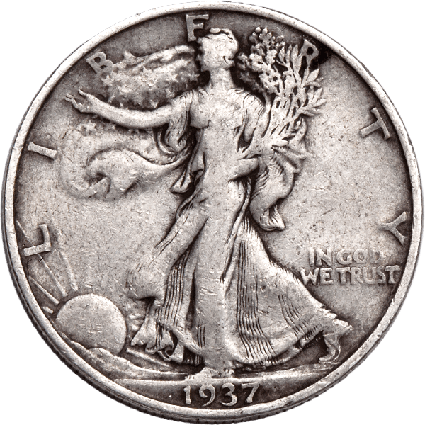 1937-S Liberty Walking Half Dollar F | Littleton Coin Company