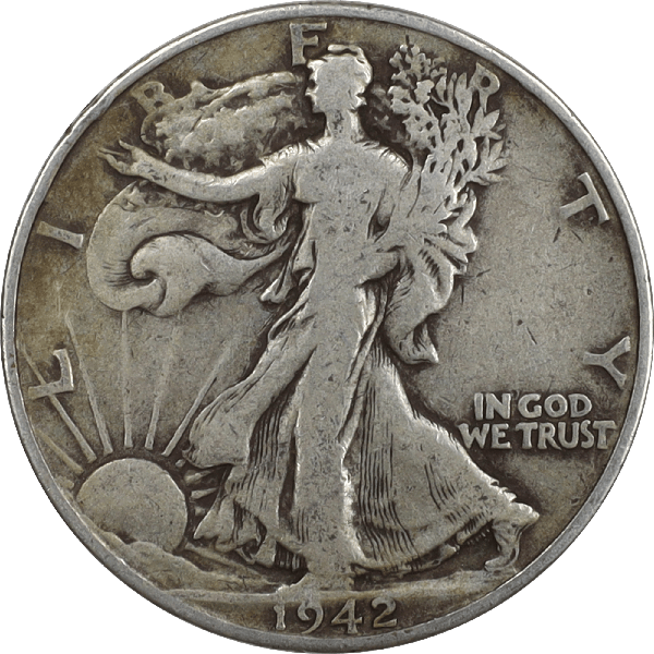 1942-D Liberty Walking Half Dollar VG | Littleton Coin Company