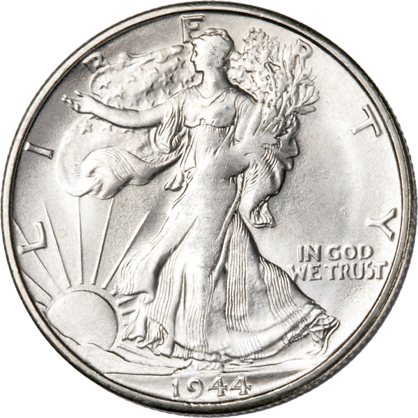 1944 Liberty Walking Half Dollar MS63 | Littleton Coin Company