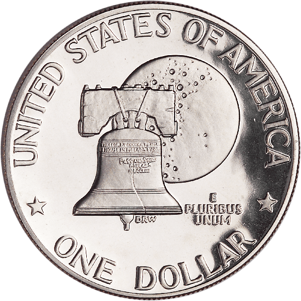 1976-S Eisenhower Dollar, Copper-Nickel Clad, Bicentennial