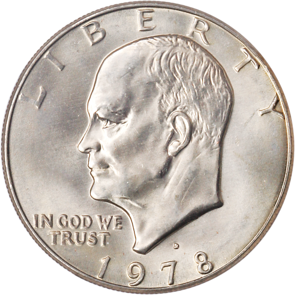 1978-D Eisenhower Dollar, Copper-Nickel Clad, Big Sky Hoard