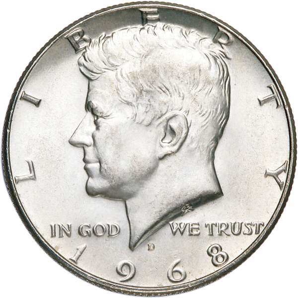 1968-D Kennedy Half Dollar
