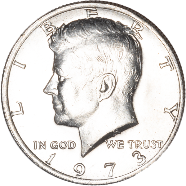 1973 Kennedy Half Dollar MS60