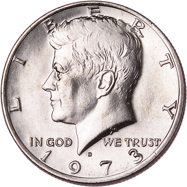 1973-D Kennedy Half Dollar MS60