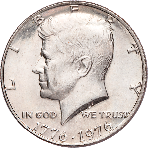 1976 Kennedy Half Dollar MS60