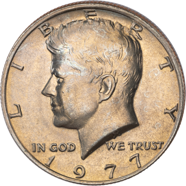 1977 Kennedy Half Dollar MS60