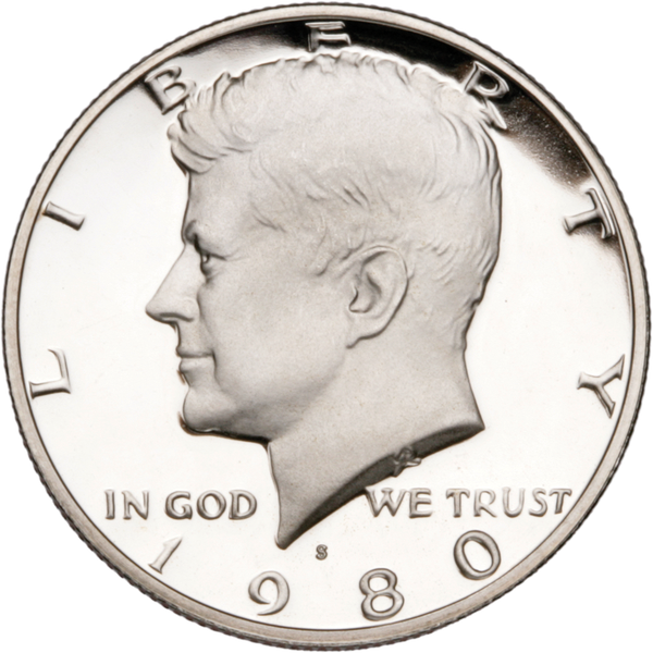 1980-S Kennedy Half Dollar